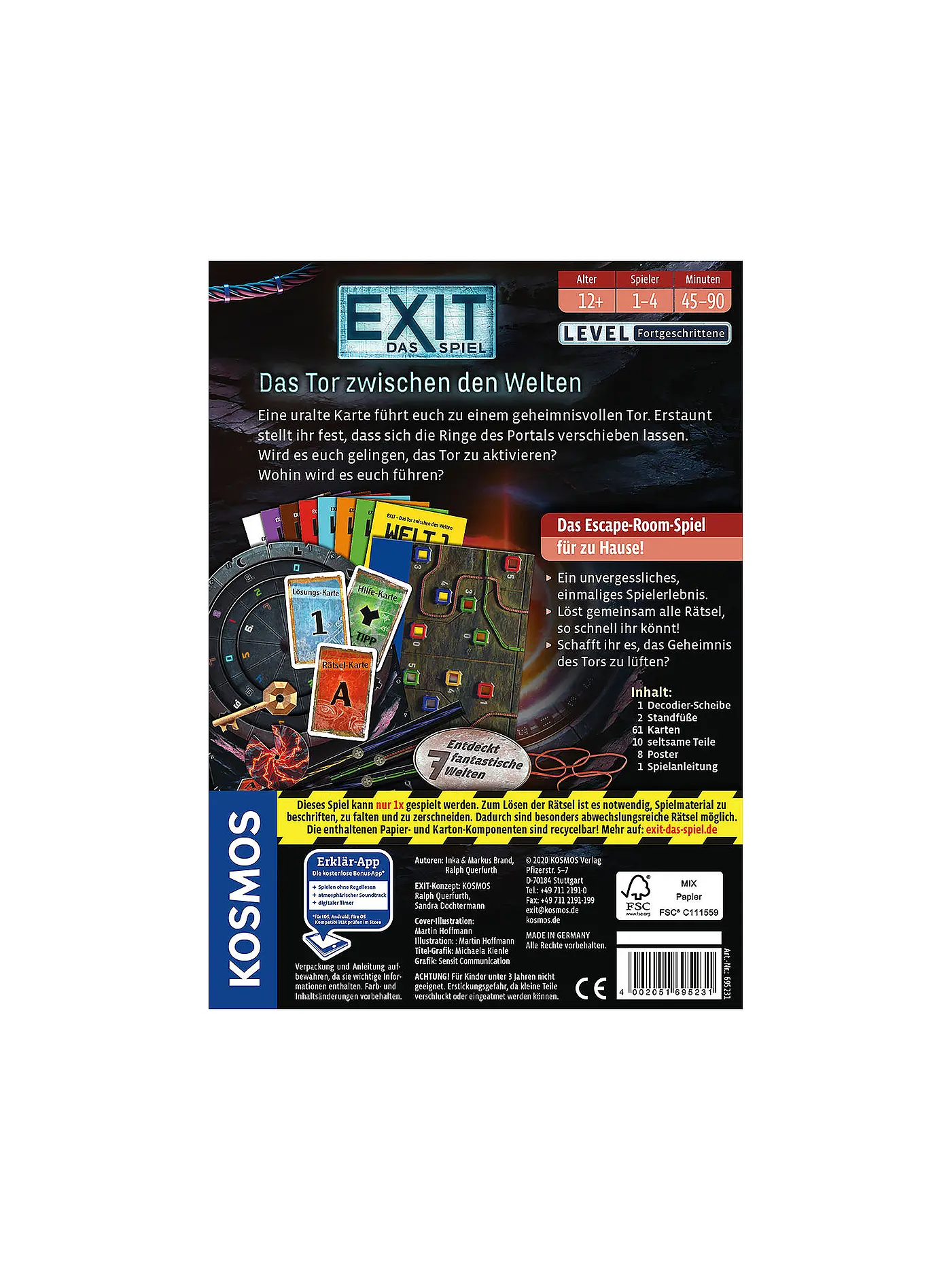 KOSMOS | EXIT - Das Spiel: Das Tor zwischen den Welten | 
